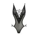 Боди монокини с декольте ERZA BODY black L/XL - Passion