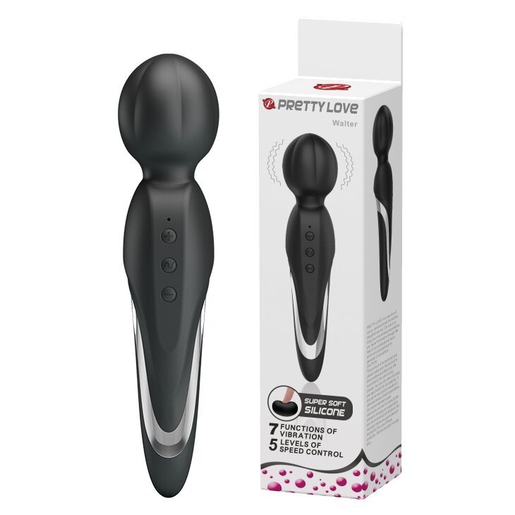 Вібромасажер Pretty Love - Fitzgerald USB Black, BI-014622-1