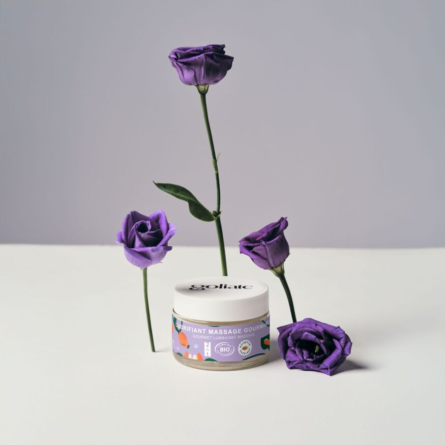 Масажна олія-лубрикант з ароматом та смаком фундука Goliate Couple Gourmand Noisette 50 мл