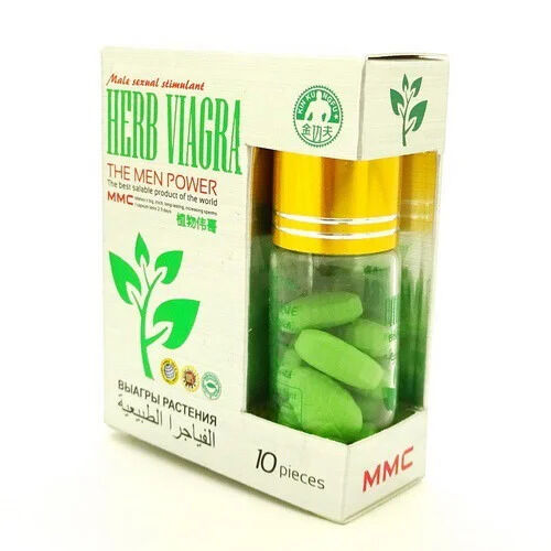 Таблетки для потенции Herb Viagra за 1 упаковку (10 табл.)