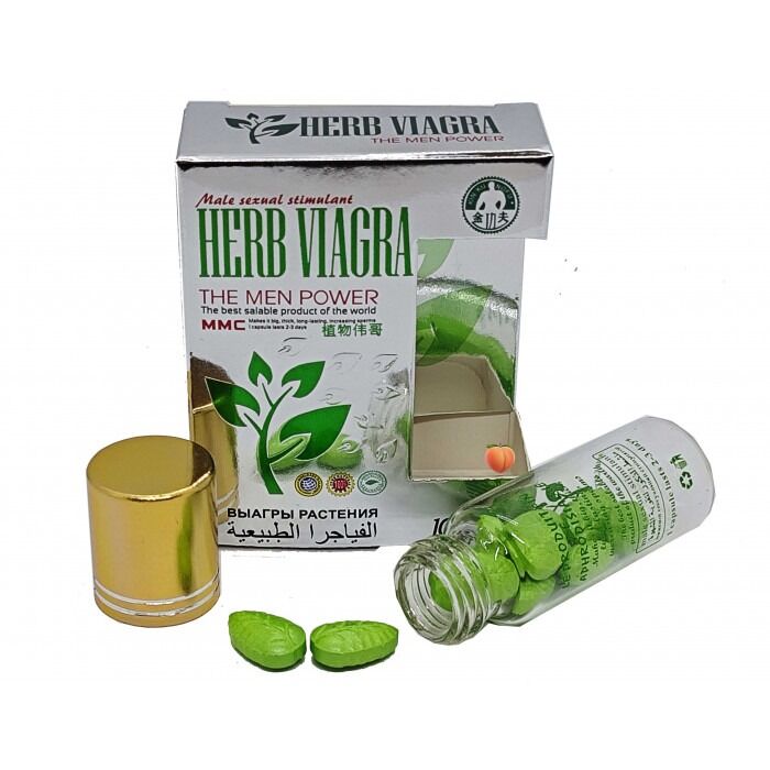 Таблетки для потенции Herb Viagra за 1 упаковку (10 табл.)