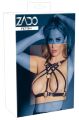 Портупея Leren Harnas met Metalen Ringen Zado S-L ZADO
