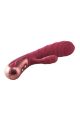 Подвійний вібратор рельєфний Dream Toys Dinky Duo Vibrator Jimmy K, бордовий