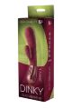 Подвійний вібратор рельєфний Dream Toys Dinky Duo Vibrator Jimmy K, бордовий