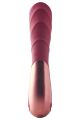 Подвійний вібратор рельєфний Dream Toys Dinky Duo Vibrator Jimmy K, бордовий