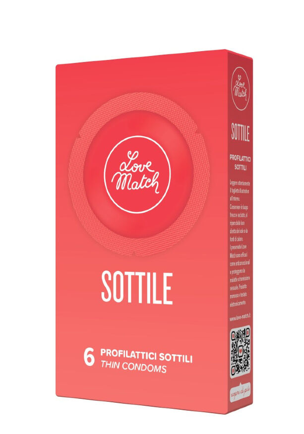 Презервативи - Sottile (Thin), 6 шт.