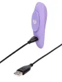 Вибратор в трусики с пультом Lovehoney Mon Ami Panty Vibrator для клитора, сиреневый