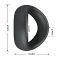 Ерекційне кільце Crazy Bull - Valen Silicone Cock Ring, BI-210230