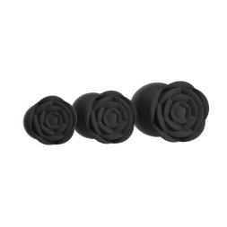 Набор силиконовых анальных пробок BMS Roses Til’ Dawn Silicone Anal Plug Kit (повреждена упаковка!!!)