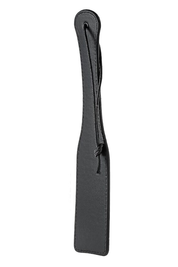 Паддл гладкий с петлей на рукоятке Dream Toys Blaze Luxury Fetish черный