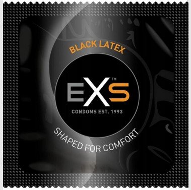 Презервативи EXS Black Latex Condoms (по 1шт) (упаковка може відрізнятися кольором та малюнком)