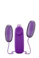 Віброяйце подвійне Blush B yours double pop eggs plum, фіолетовий