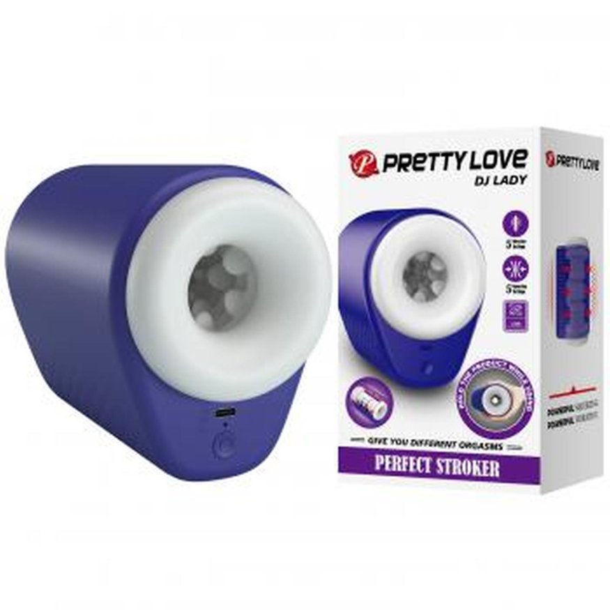 Мастурбатор - Dj Lady, 5 vibration functions 5 squeezing settings