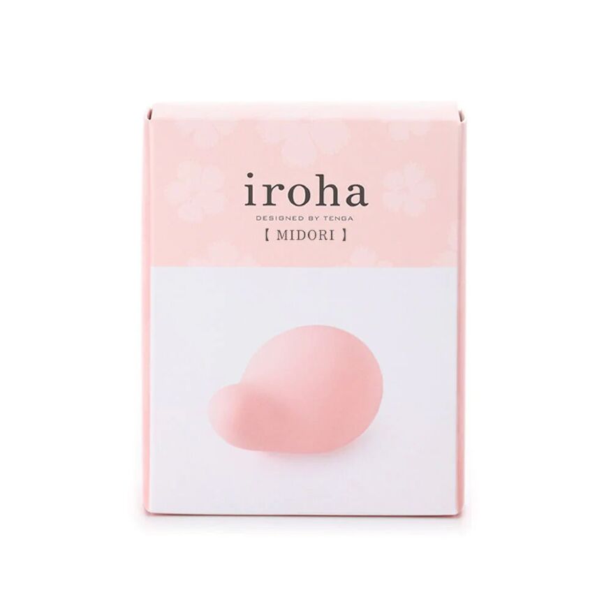 Мінівібратор IROHA MIDORI Nadeshiko, для пестощів і масажу, 5 режимів, перезаряджуваний