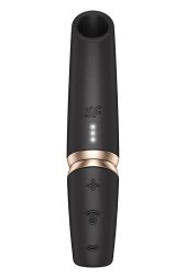 Клиторальный бесконтактный массажер Satisfyer Perfect Kiss черный