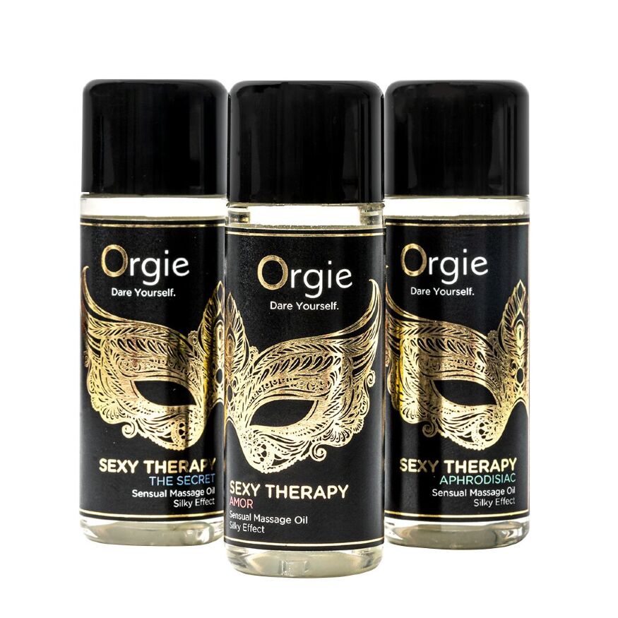 Набір масажних олій Orgie  -  Sexy Therapy Mini Size Collection (3х30 мл)