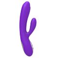 Кролик з підігрівом - Joker Heating Double Vibrating Massage Stick Purple