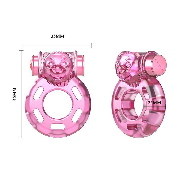 Кольцо с вибрацией Vibrator &amp; condom, BI-010084