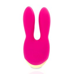 Вібратор із вушками для клітора Rianne S Bunny Bliss у сумочці, рожевий