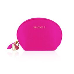 Вібратор із вушками для клітора Rianne S Bunny Bliss у сумочці, рожевий