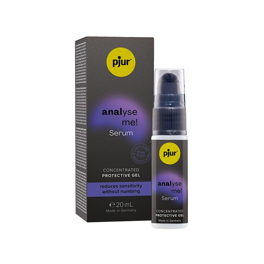 Розслаблювальний анальний гель pjur analyse me! Serum 20 мл, створює плівку, концентрований