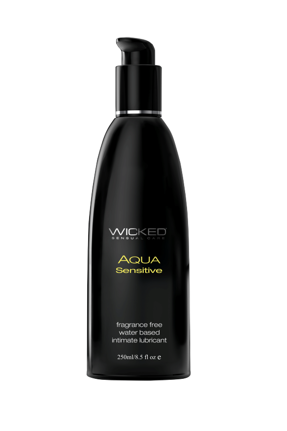 Лубрикант на водной основе гипоаллергенный без глицерина WICKED AQUA SENSITIVE 240ML