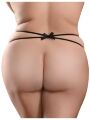 Набор для прелюдии Pipedream Hookup Panties трусики (XL-XXL) и игрушки с пулей, 5 предметов, черный