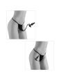 Набор для прелюдии Pipedream Hookup Panties трусики (XL-XXL) и игрушки с пулей, 5 предметов, черный