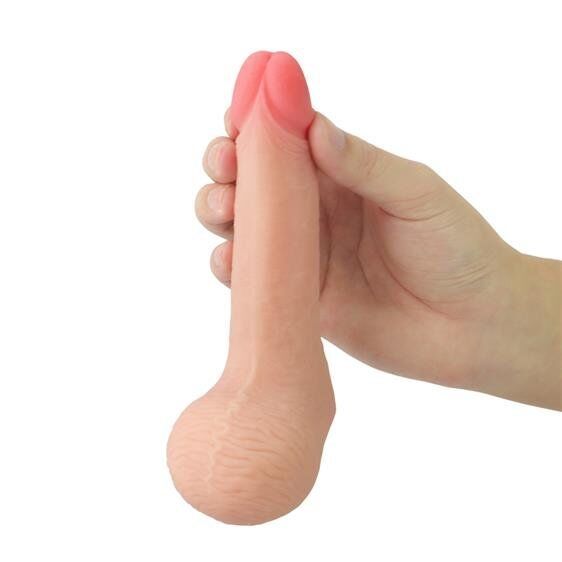 Фалоімітатор у не збудженому стані - Skinlike Soft Cock 5.5"