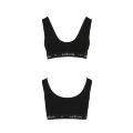 Спортивный топ с широкой резинкой PS004 TOP black M - Passion