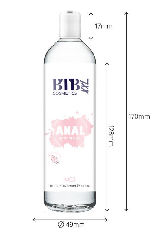 Анальная смазка на водной основе BTB ANAL RELAX (250 мл)
