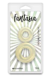 Ерекційні кільця NS Novelties Fantasia прозорі, 2 шт