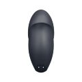 Елегантний кліторальний вібратор з пульсацією- Satisfyer Tap &amp; Climax 1 Grey