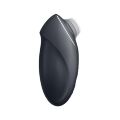 Елегантний кліторальний вібратор з пульсацією- Satisfyer Tap &amp; Climax 1 Grey