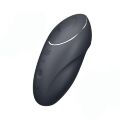 Елегантний кліторальний вібратор з пульсацією- Satisfyer Tap &amp; Climax 1 Grey