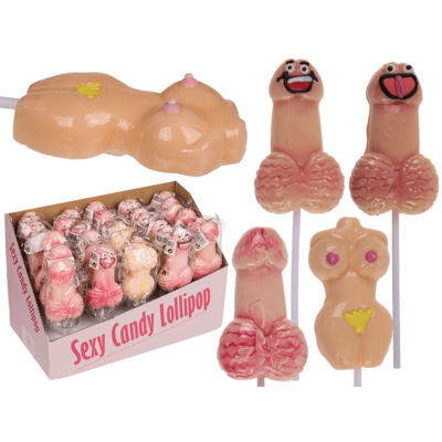 Леденец в форме члена Sexy Candy Lollipop Penis, 70 г