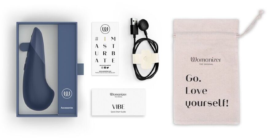 Вибратор Womanizer Vibe Dark Blue