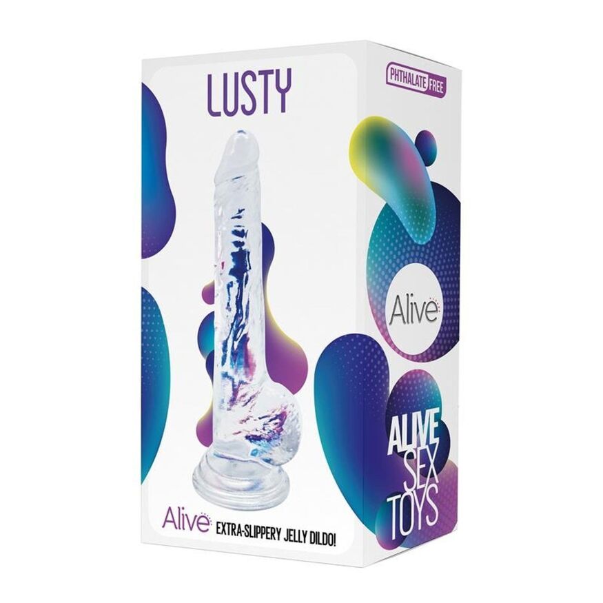 Фаллоимитатор - Alive Lusty Clear