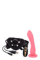Страпон женский с пультом управления Seven Creations DILDO STRAP-ON PINK