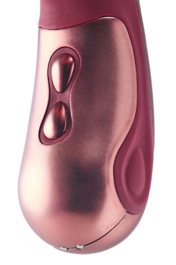 Вібратор для точки G рельєфний, Dream Toys Dinky Single Vibrator Jaimy D, бордовий