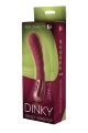 Вібратор для точки G рельєфний, Dream Toys Dinky Single Vibrator Jaimy D, бордовий