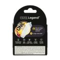 Презервативи ONE Legend XL, 3 шт, збільшений розмір, розширення на кінці, картонне паковання
