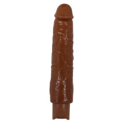 Перезаряжаемый вибратор реалистик Pretty Love - Soren Realistic Vibrating Dildo Brown, BW-500083-1