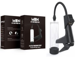 УЦІНКА - Вакуумна помпа з манометром CANWIN Men Air Gun Penis Pump - P398