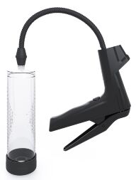 УЦІНКА - Вакуумна помпа з манометром CANWIN Men Air Gun Penis Pump - P398