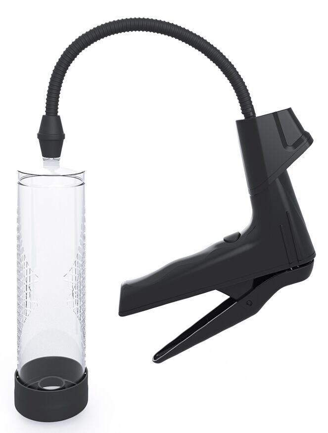 УЦЕНКА - Вакуумная помпа с манометром CANWIN Men Air Gun Penis Pump - P398