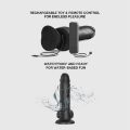 Фаллоимитатор с вибрацией и ротацией Strap-On-Me Rotating &amp; Vibrating Realistic Dildo - L - Black