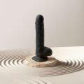 Фаллоимитатор с вибрацией и ротацией Strap-On-Me Rotating &amp; Vibrating Realistic Dildo - L - Black