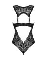 Obsessive Donna Dream crotchless teddy - эротическое боди с открытой промежностью, XL/XXL (чёрный)