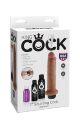 Фаллоимитатор с имитацией семяизвержения KING COCK 17.8 см SQUIRTING